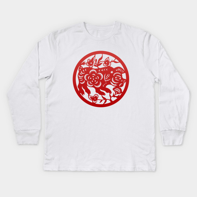Chinese Zodiac Pig in Red